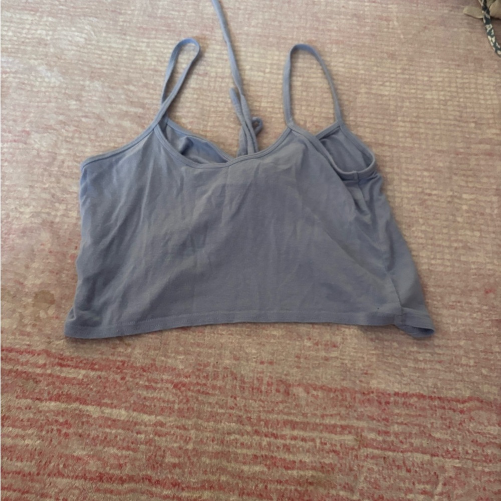 PacSun Blue Crop Top